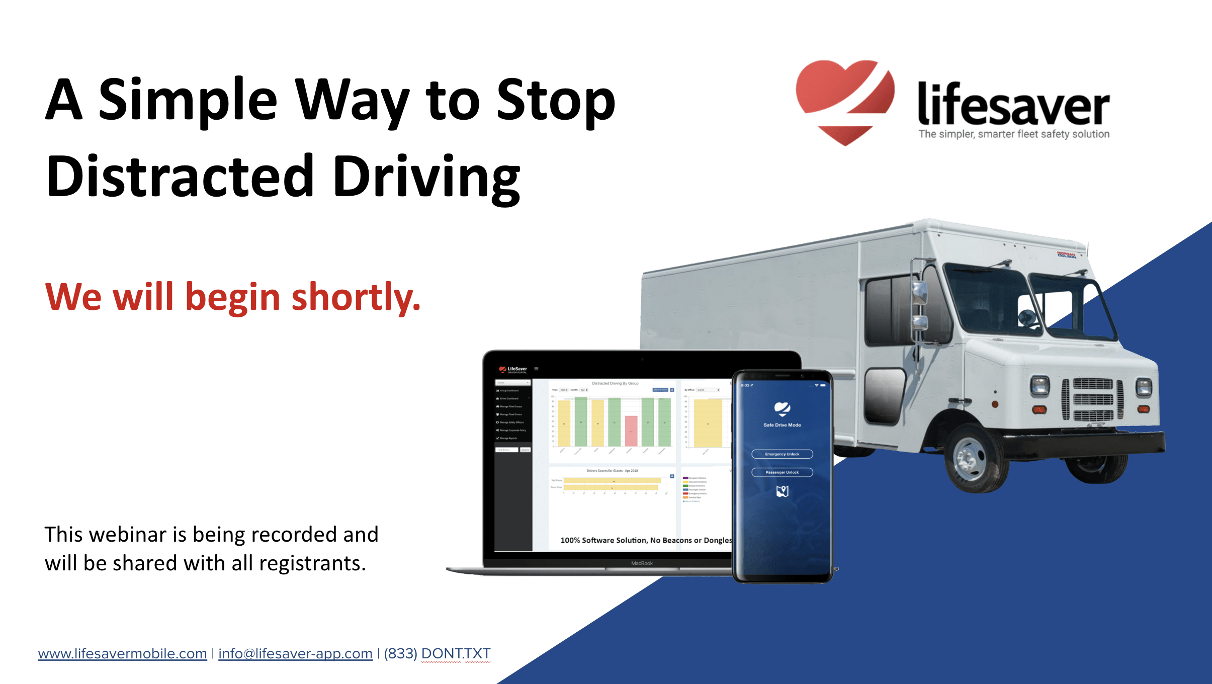 A Simple Way to Stop Distracted Driving Recording