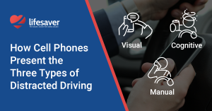 three types of distracted driving